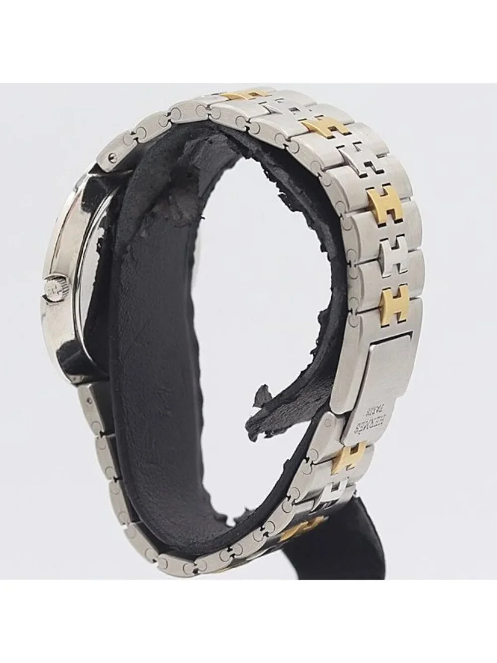 Hermes Olympia Quartz Gold Dial Watch